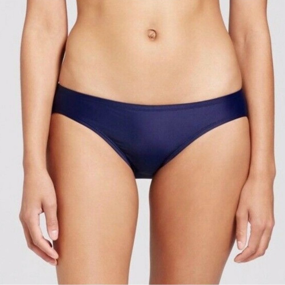 3/$20 Merona swimming suit hipster bikini bottoms navy blue